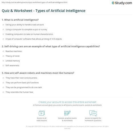 impact of artificial intelligence quiz